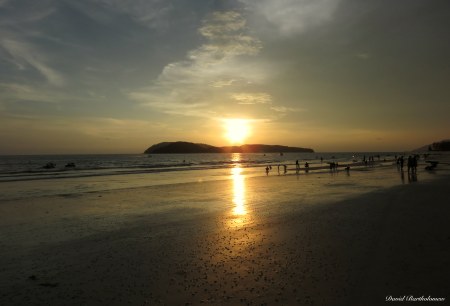 Sunset in Pulau Langkawi, Malaysia. Photo copyright: David Bartholomew